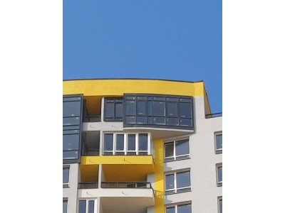 Cкління балконів та лоджій в ЖК "Медовий"
