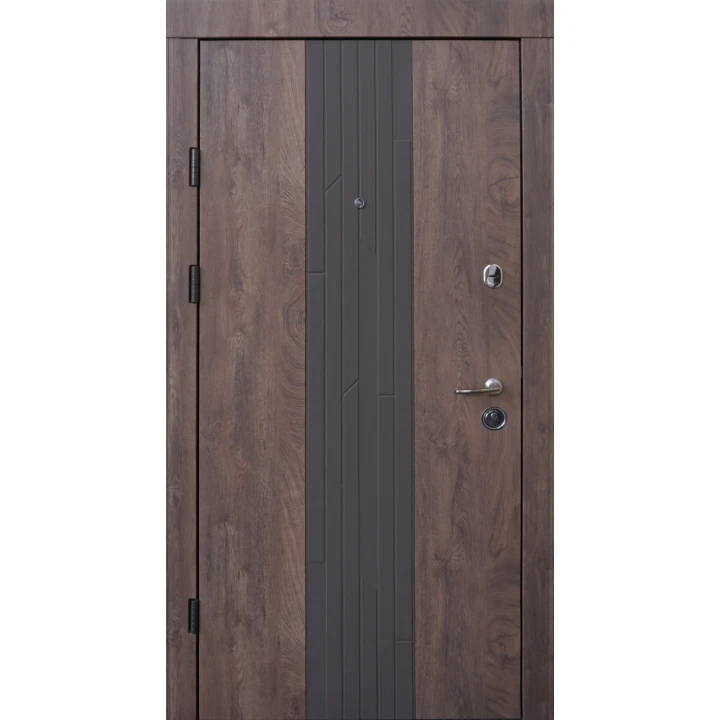 Вхідні двері Qdoors Преміум Люксор (спил дерева коньячний)