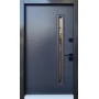 Вхідні двері СТРАЖ PROOF Standard Mottura Slim S антрацит