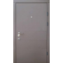 Вхідні двері Qdoors Авангард Б'юті-М (карамельне дерево софт/біла емаль)