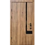 Вхідні двері Qdoors Авангард Босфор (дуб артизан/біла емаль)