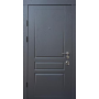 Вхідні двері Qdoors Авангард Тріно (дуб графіт/білий супермат)
