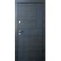 Вхідні двері Qdoors Преміум Стиль-М (венге сірий горизонт/біле дерево)