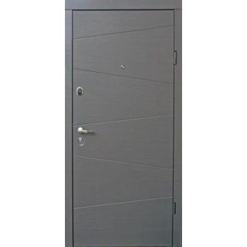 Вхідні двері Qdoors Еталон Нео (венге сірий горизонт)