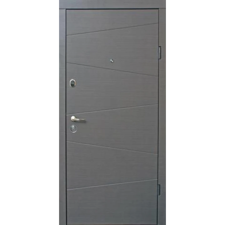 Вхідні двері Qdoors Еталон Нео (венге сірий горизонт)