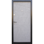 Вхідні двері Qdoors Преміум Акцент (бетон темний/бетон сірий)