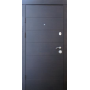 Вхідні двері Qdoors Преміум Горизонталь (венге темний горизонт/ванільний горизонт) короб 2 кольори