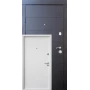 Вхідні двері Qdoors Преміум Горизонталь (венге темний горизонт/ванільний горизонт) короб 2 кольори