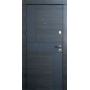 Вхідні двері Qdoors Преміум Стиль-М (венге сірий горизонт/біле дерево) короб 2 кольори