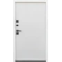 Вхідні двері Qdoors Стріт Бонд (графіт пісок фарба / декор темне дерево / Гладь Vinorit білий)