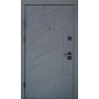 Вхідні двері Qdoors  Ультра Фрост (грифель софт / біле дерево)