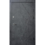 Вхідні двері Qdoors  Ультра Флеш (мрамор темний/бетон бежевий)