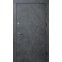 Вхідні двері Qdoors  Ультра Флеш (мрамор темний/бетон бежевий)