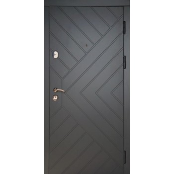 Вхідні двері Redfort Преміум Граніт сірий тиснений (квартира)