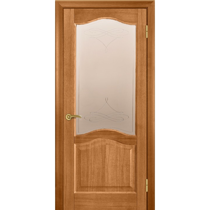 Міжкімнатні двері Terminus модель 03 Дуб темний (засклена)