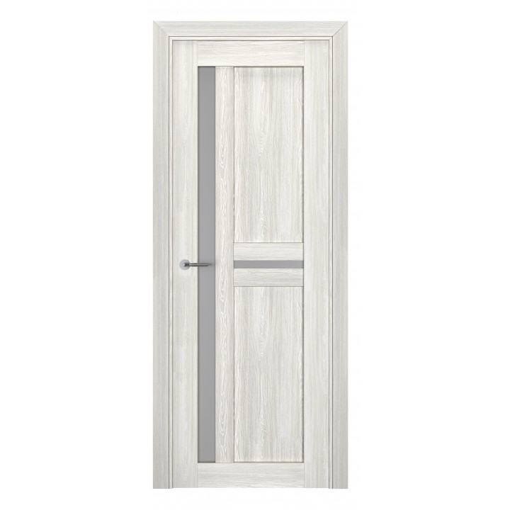 Міжкімнатні двері Terminus модель 106 Пломбір (засклена)