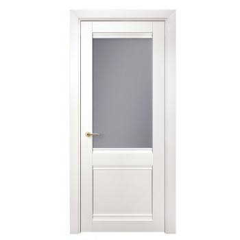 Міжкімнатні двері Terminus модель 404 Магнолія (засклена)