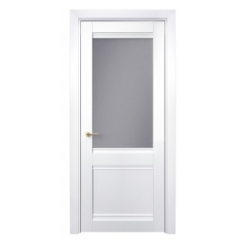 Міжкімнатні двері Terminus модель 404 Білий (засклена)