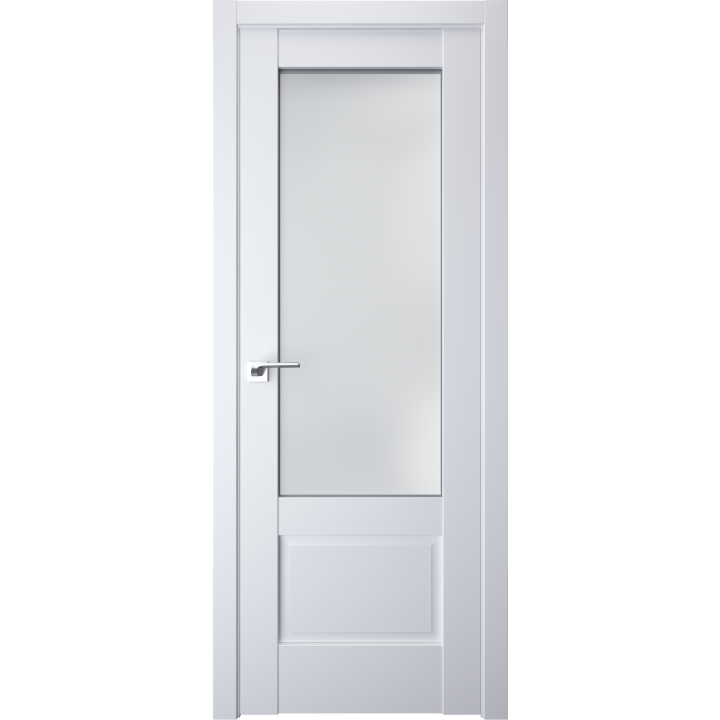 Міжкімнатні двері Terminus модель 606 Білий (засклена)