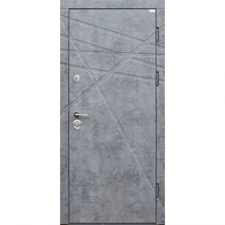 Вхідні двері Very Dveri Лінії мрамор/бетон
