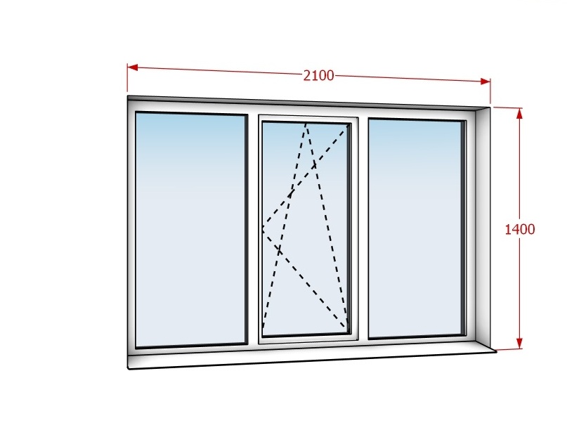 3 створки
